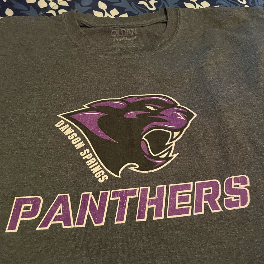 Panthers tee shirt .. Dawson Springs,Kentucky shirt